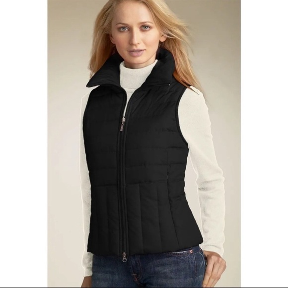 Kenneth Cole Quilted Down Puffer Vest Chocolate M - Picture 7 of 7